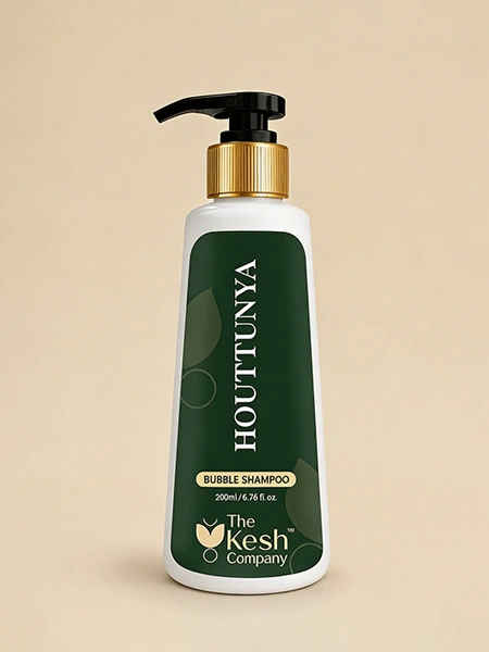 houttuynia bubble shampoo