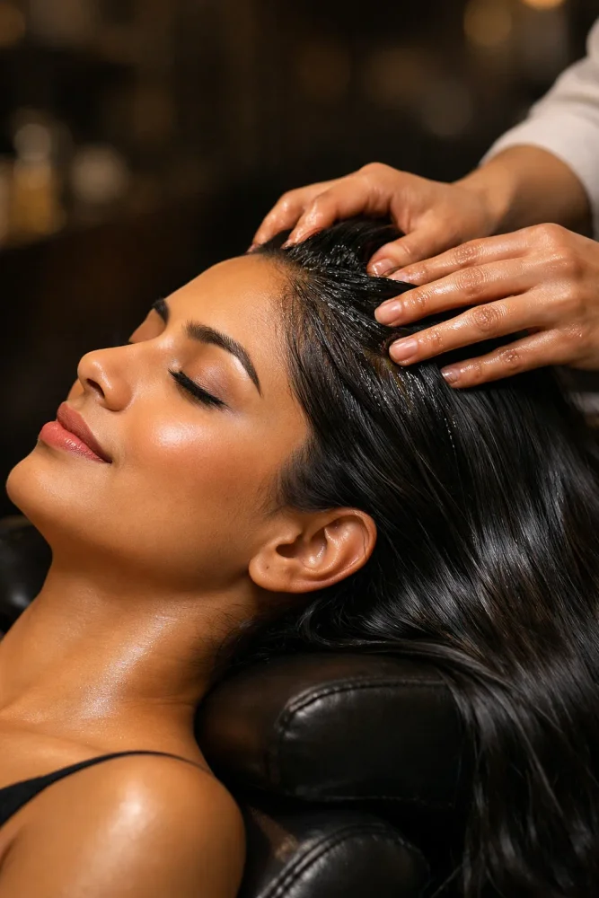 herbal hair colouring
