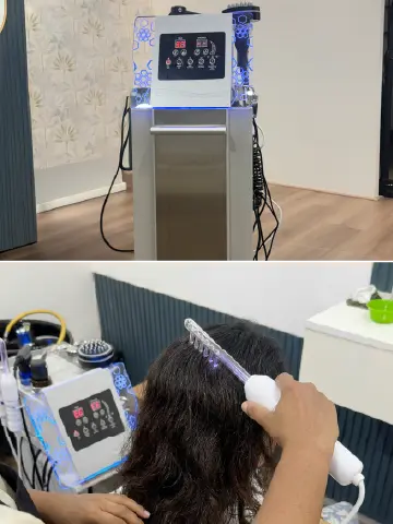Indo-Korean head spa treatment for deep scalp cleansing and healthy hair