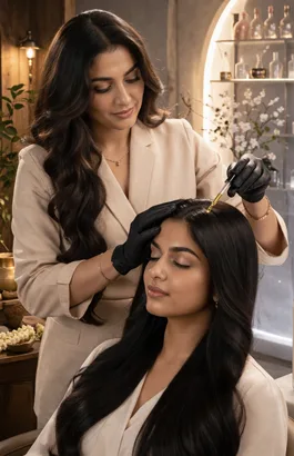 ayurveda+korean hair careconcept