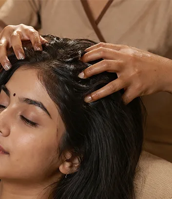 hair and scalp treatment at The Kesh Company